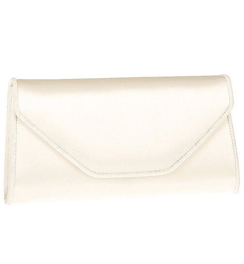 Abendtasche Clutch Brauttasche - Roxy Ivory/ Fine Glitter